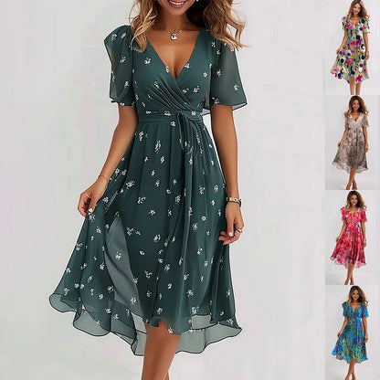 Nallely Floral Dress