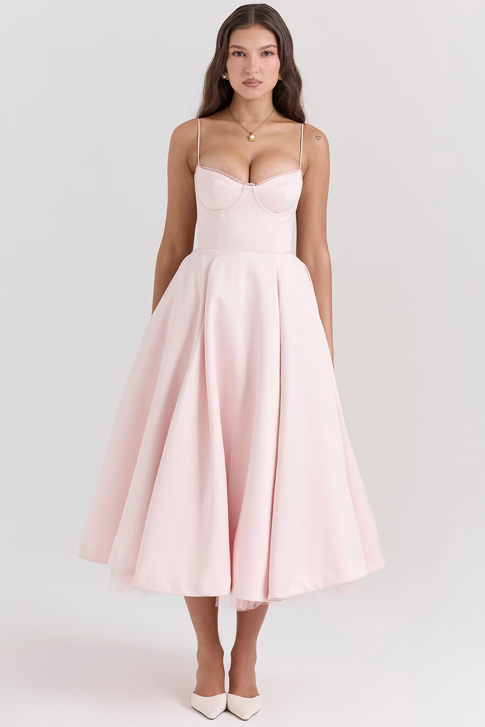 Amelia Bustier Midi Dress