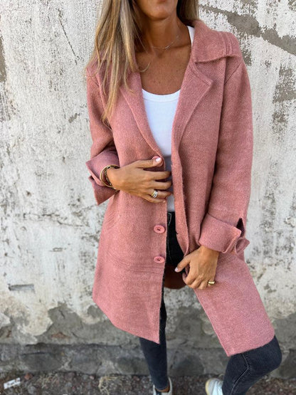 Ada Long Knit Coat