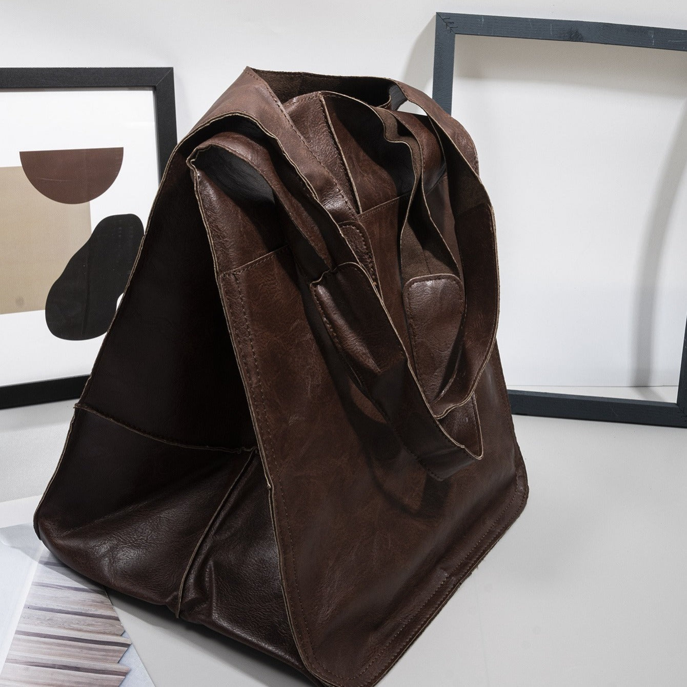 EMMA | LEATHER TOTE BAG