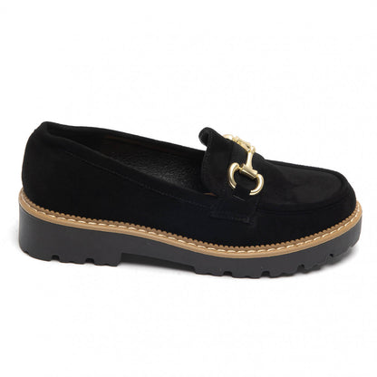 Daniek Black Mocassin