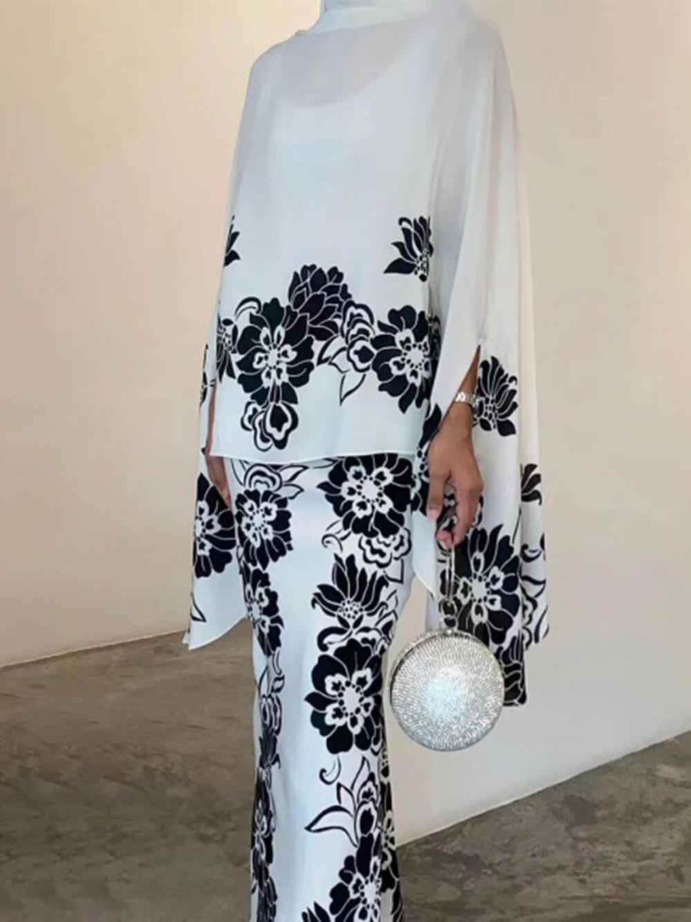 Trendy Printed Relaxed Fit Suit