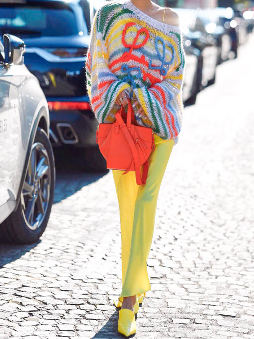 Colorful Striped Rainbow Sweater