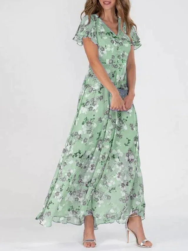 Amelia Floral Maxi Dress