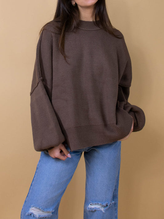 Brown Martha Sweater