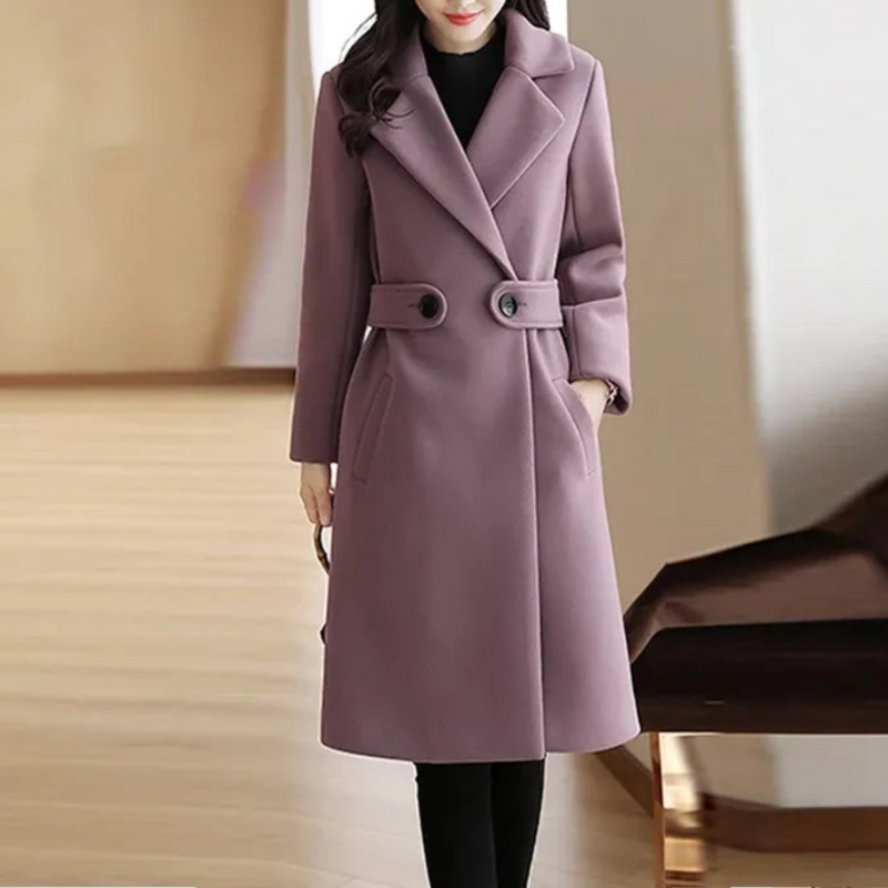 Belted Elegance Coat