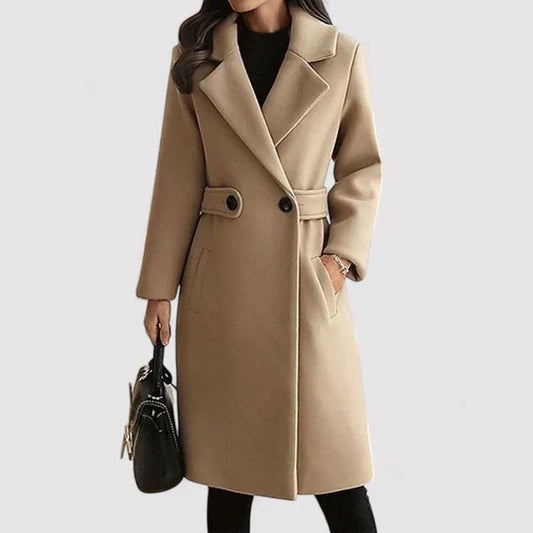Belted Elegance Coat