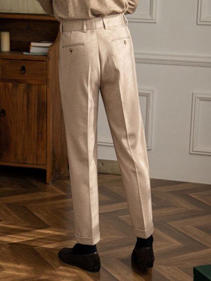 The Kensington Classic High-Waist British Trousers