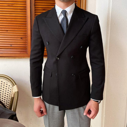 The Beaumont Double Breasted Slim Fit Jacket