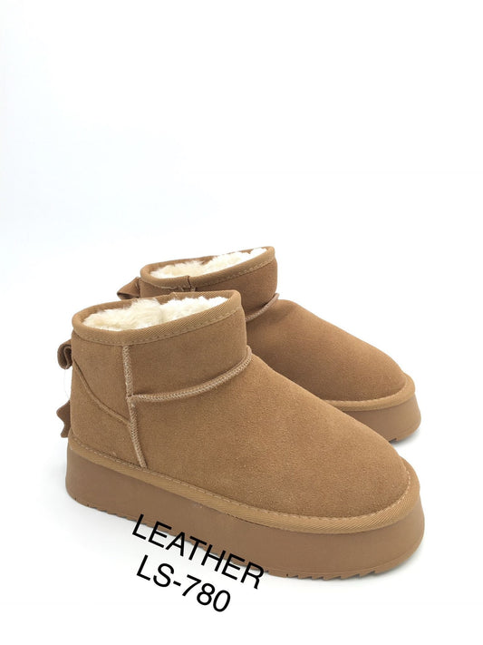 Camel Colinda Real Leather