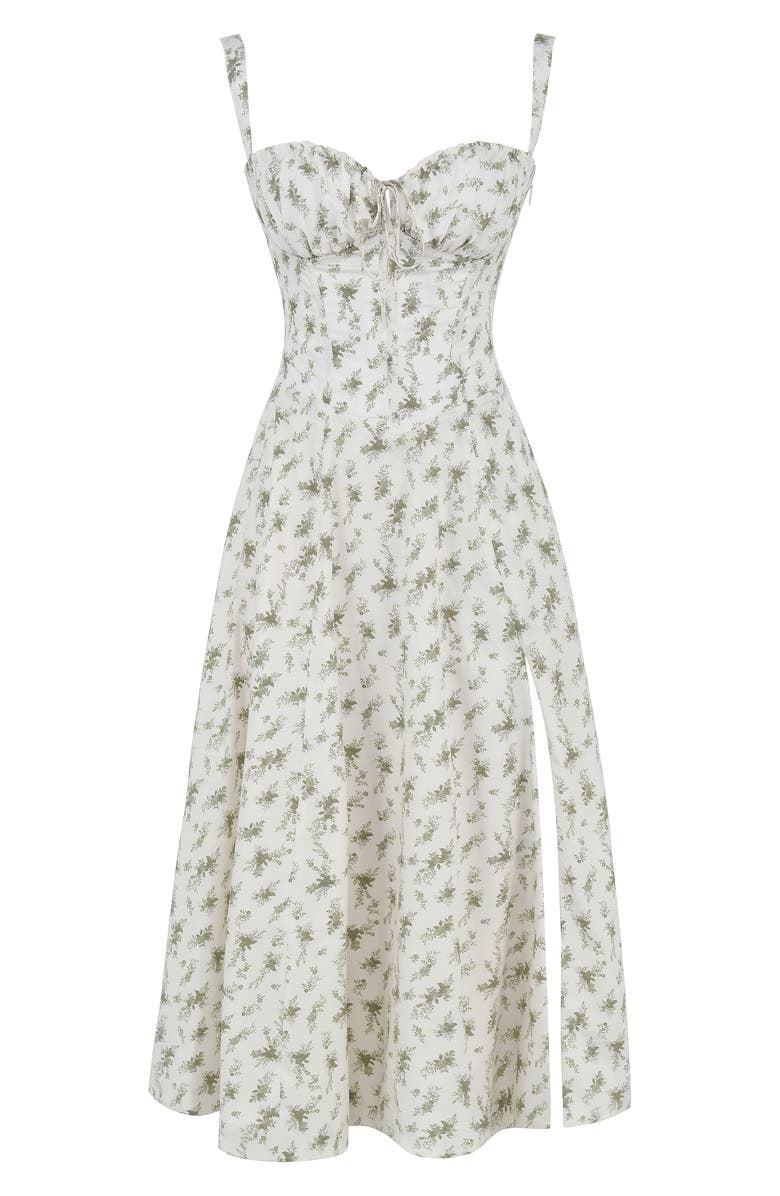 Freya Floral Midi Dress