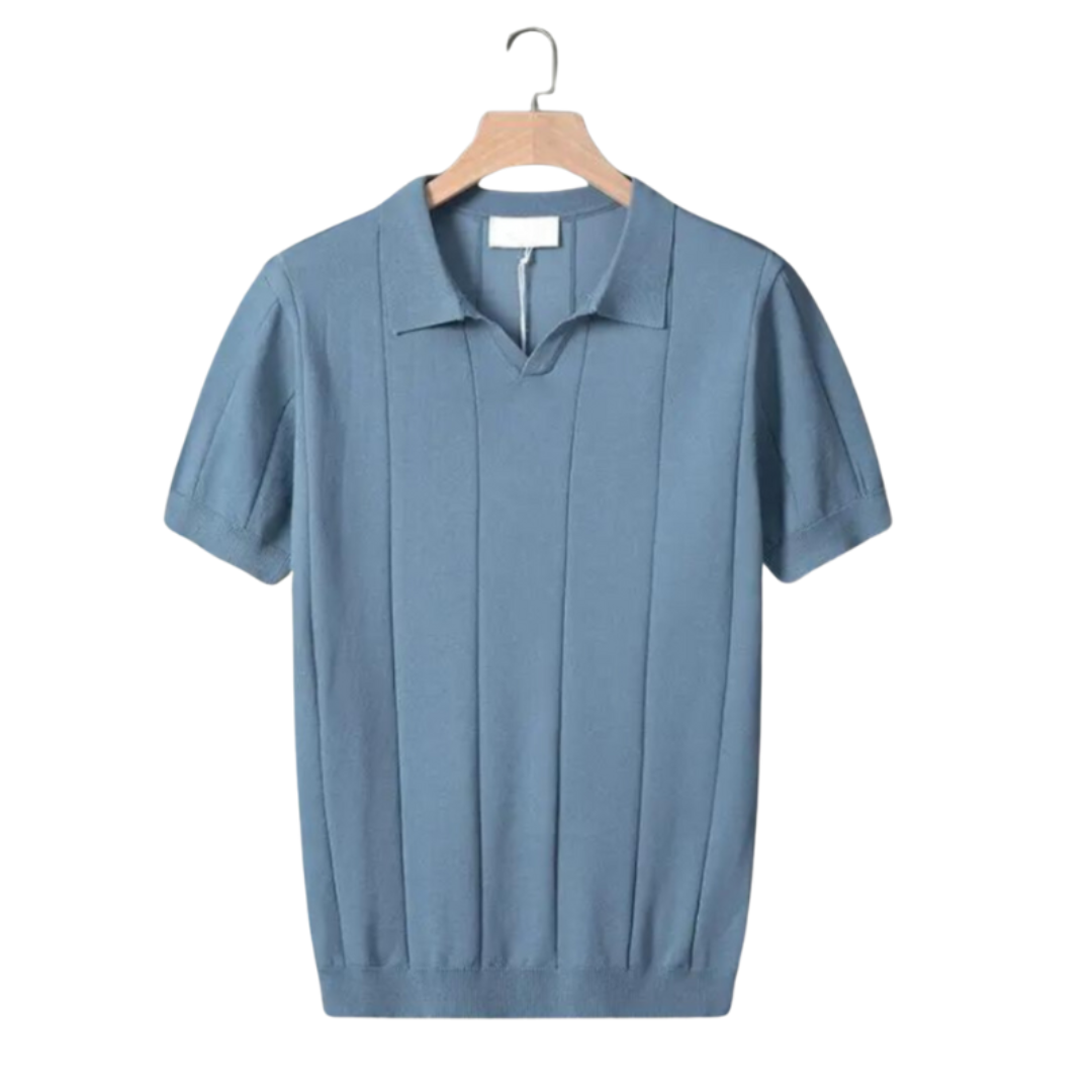 The Barlow Knitted Polo Shirt