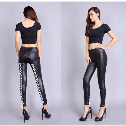 Lace Up Trousers