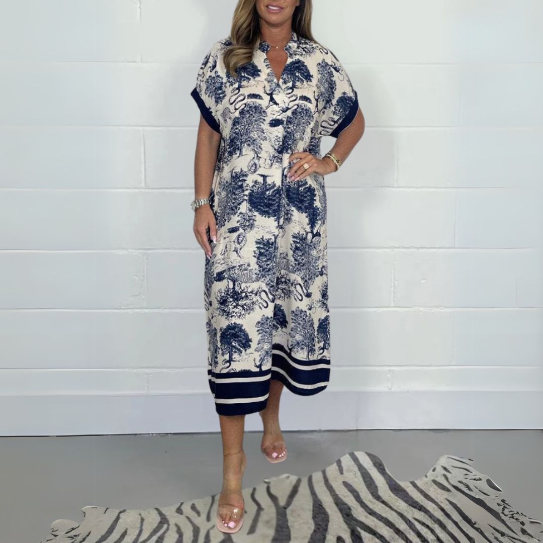 Caia Print Dress