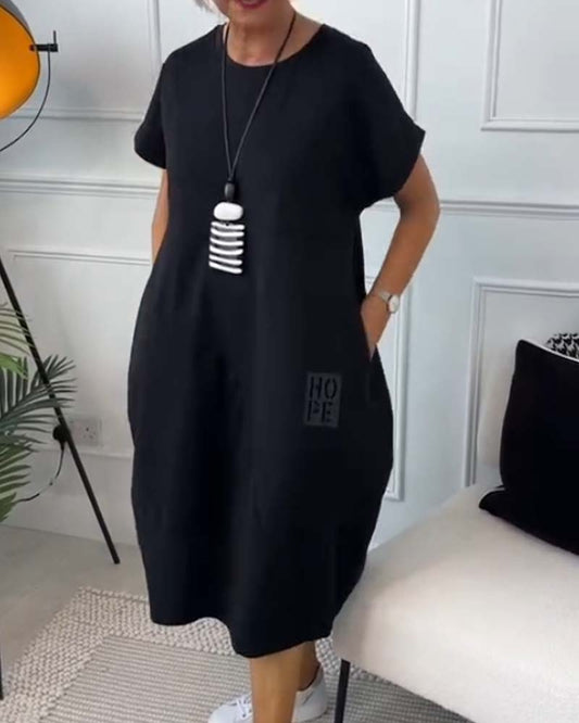 Casual Short Sleeve Kaftan