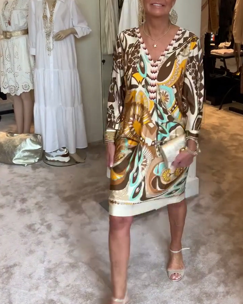 Mariane Bold Print Dress
