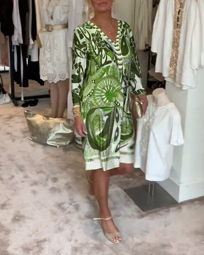 Mariane Bold Print Dress
