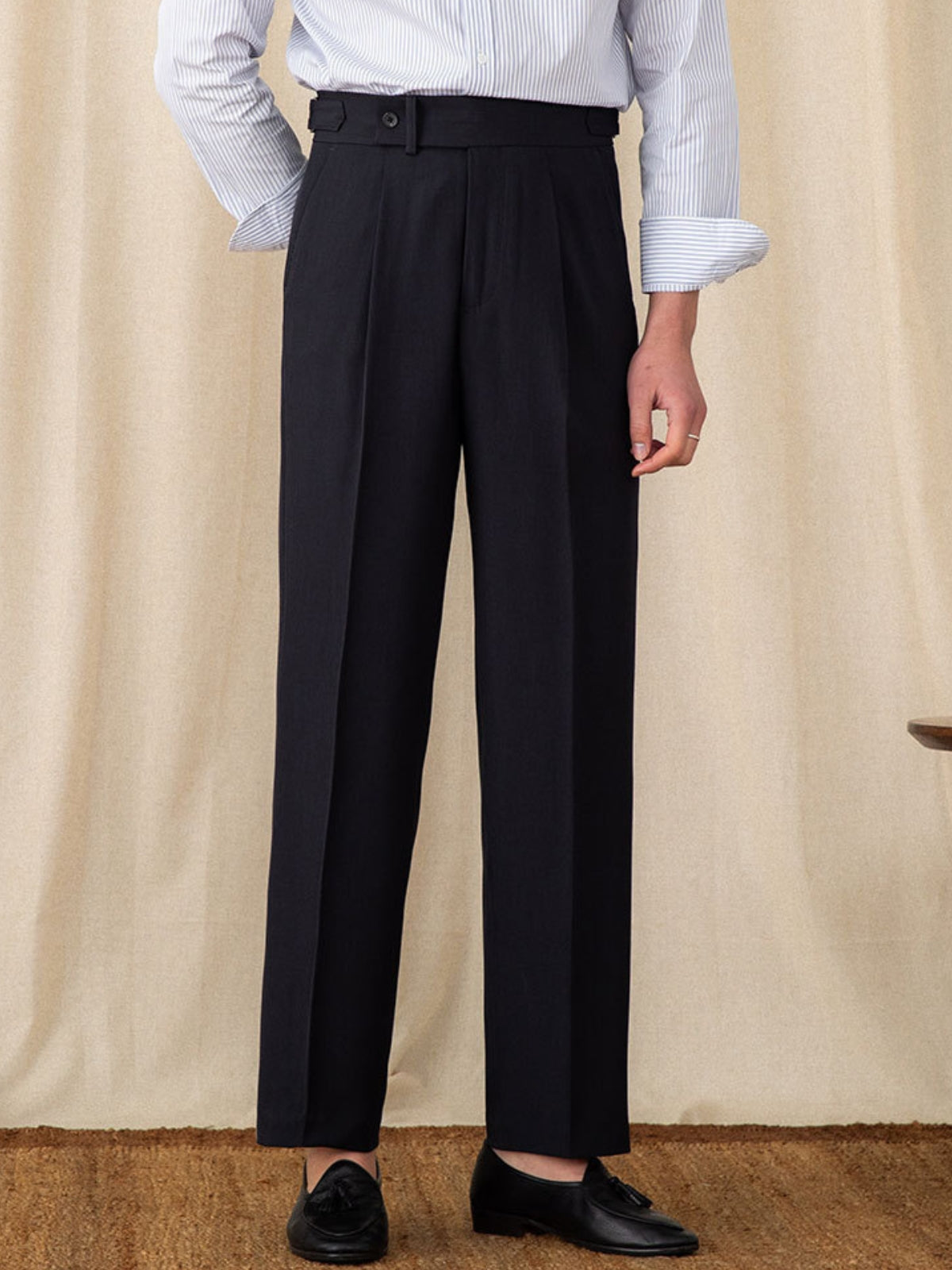 MV Italian Casual Straight Trousers