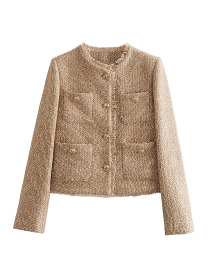 Stevie Tweed Cropped Jacket