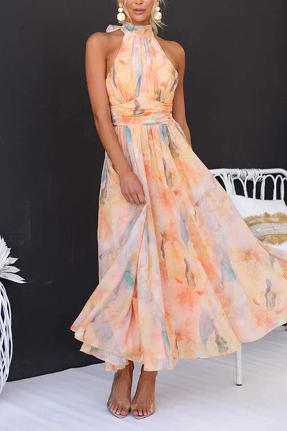 Amelia Halter Dress