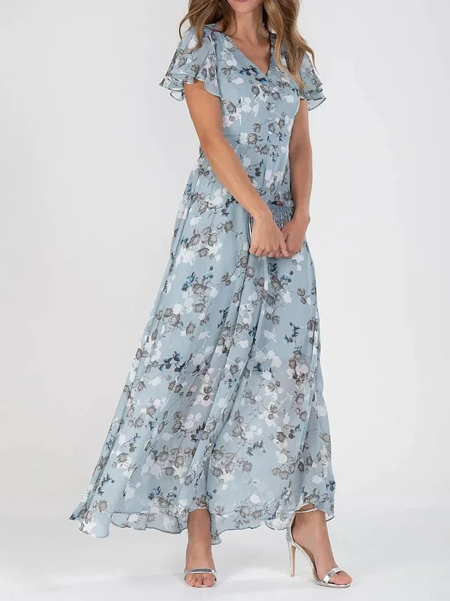 Amelia Floral Maxi Dress