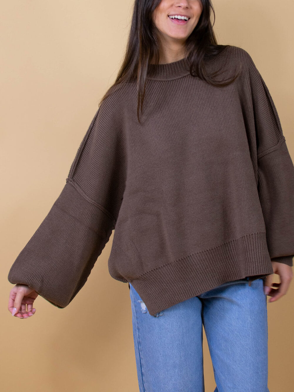 Brown Martha Sweater