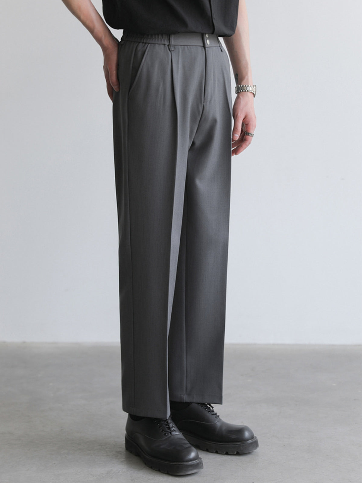 Giancarlo Bellini™ | Luxe Relaxed Casual Trousers