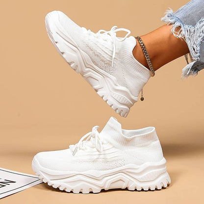 Heidi | Stylish White Sneakers