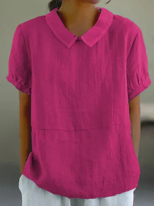 Casual Puff Sleeve Blouse