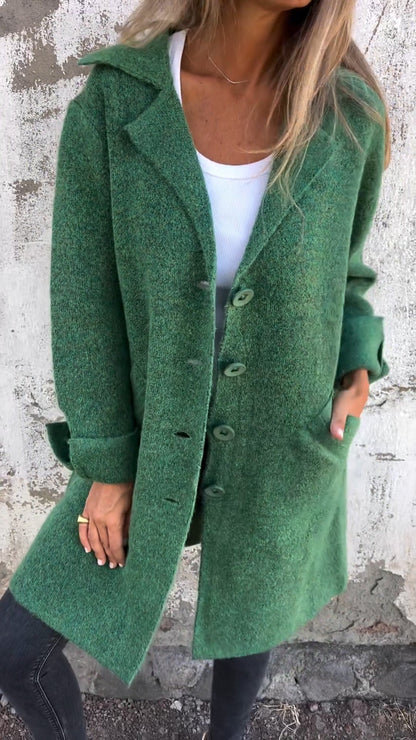 Ada Long Knit Coat