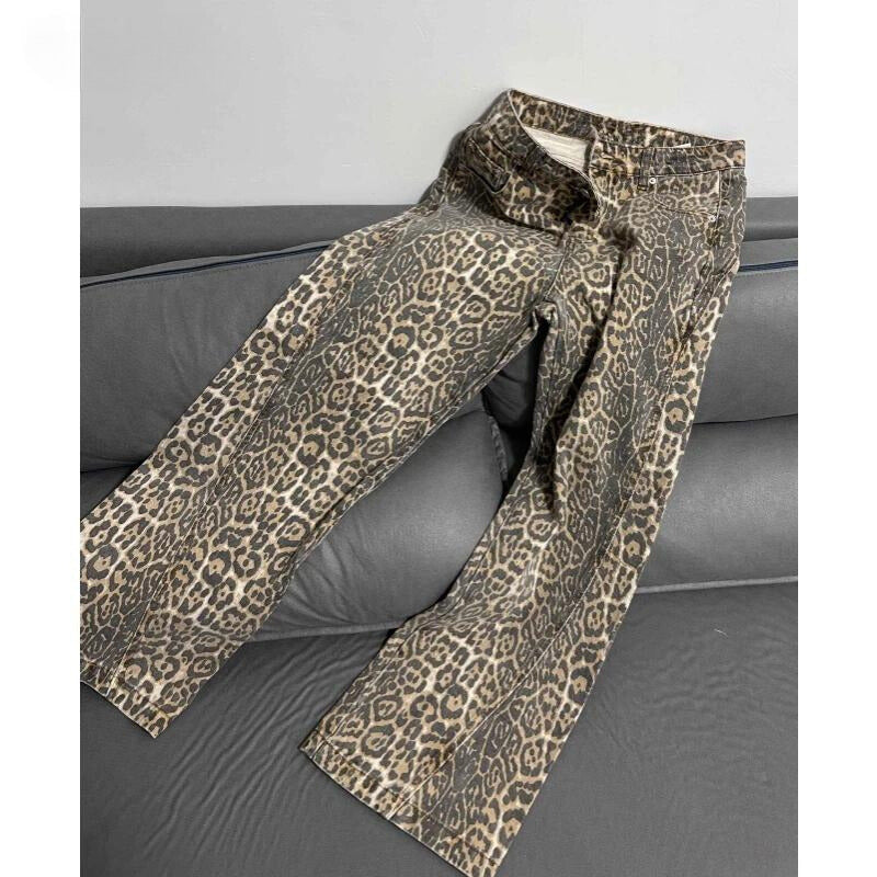 Retro Leopard High Waist