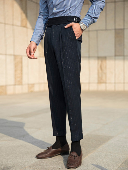 MV Italian Naples High-Waisted Trousers