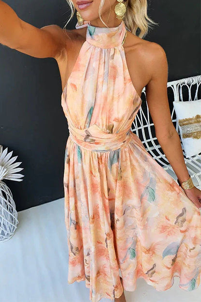 Amelia Halter Dress
