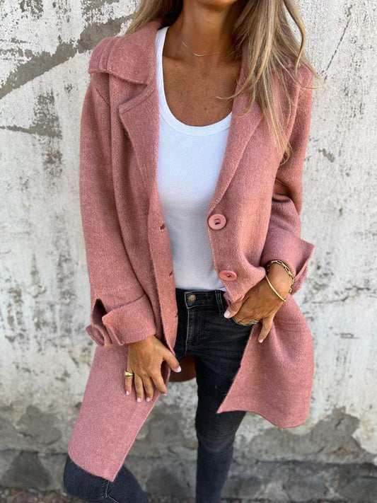 Ada Long Knit Coat