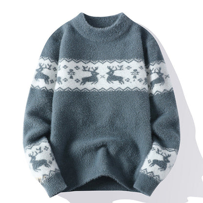 Canjawood Half-Turtleneck Sweater