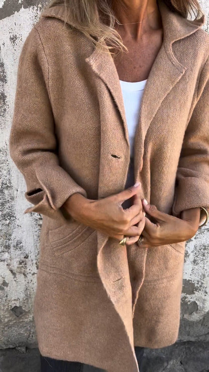 Ada Long Knit Coat