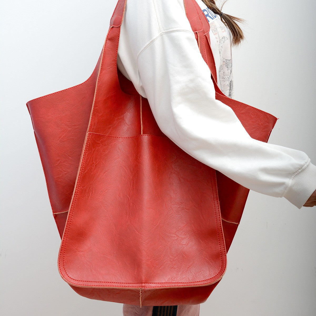 EMMA | LEATHER TOTE BAG