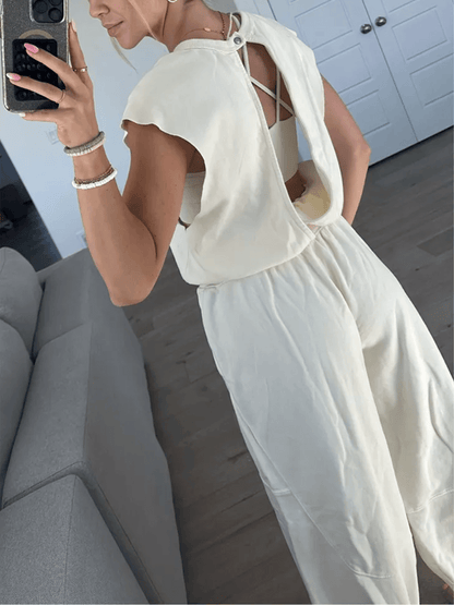 Strapless Corset Jumpsuit