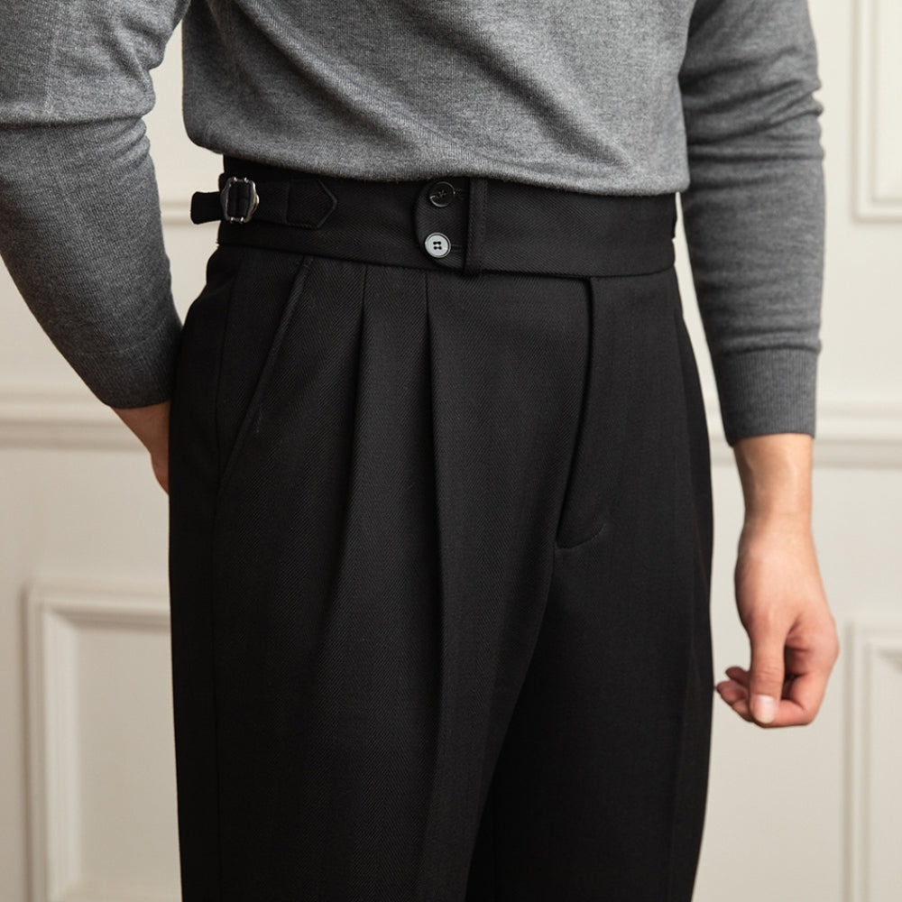 MV Herringbone Casual Warm Pants