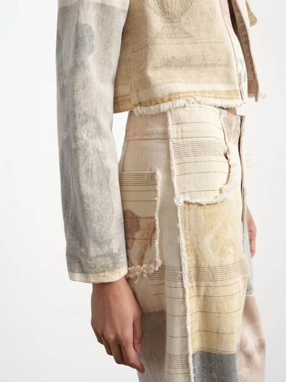 Alma Flared Wide-Leg Jeans