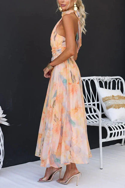 Amelia Halter Dress