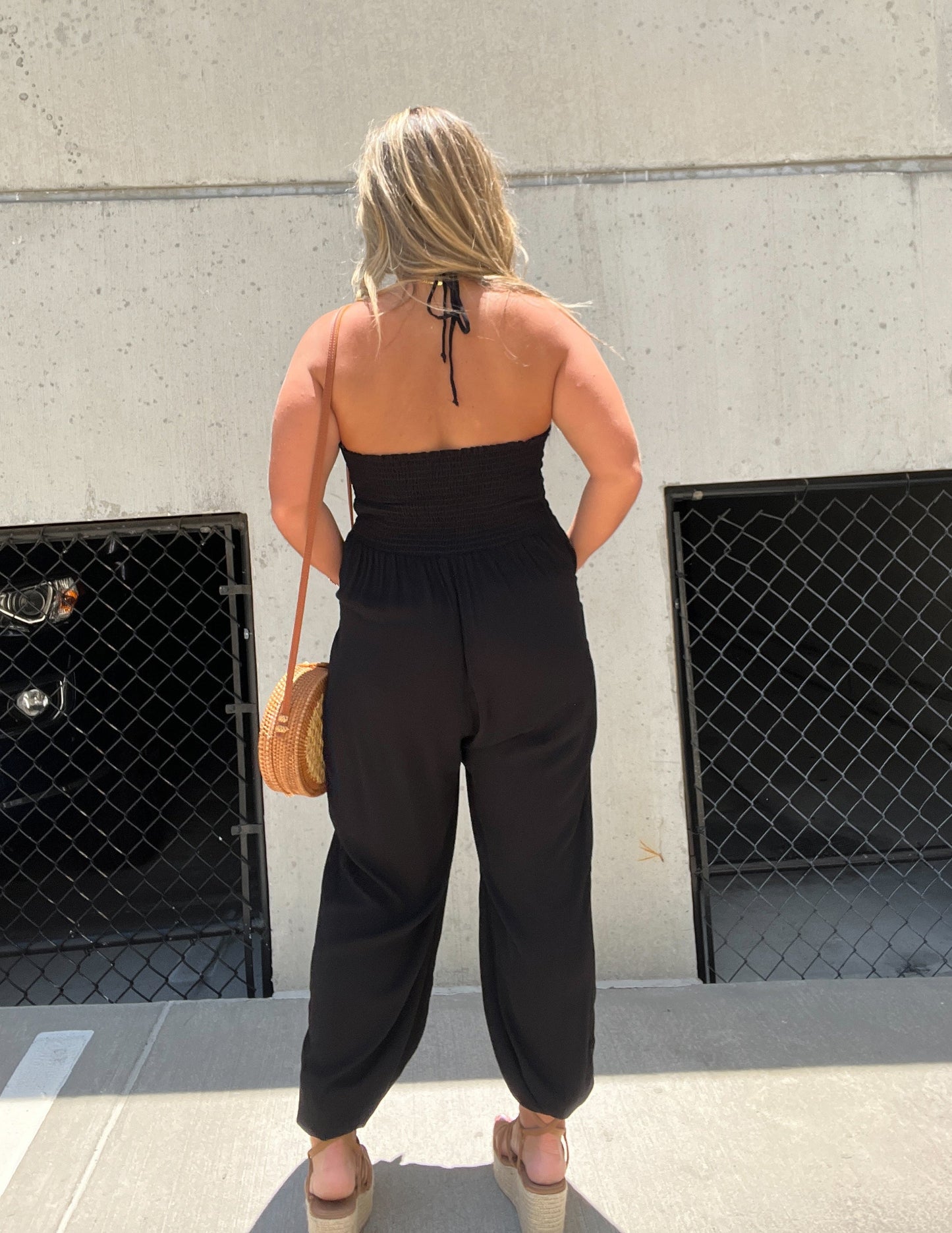 Black Hipster Jumpsuit
