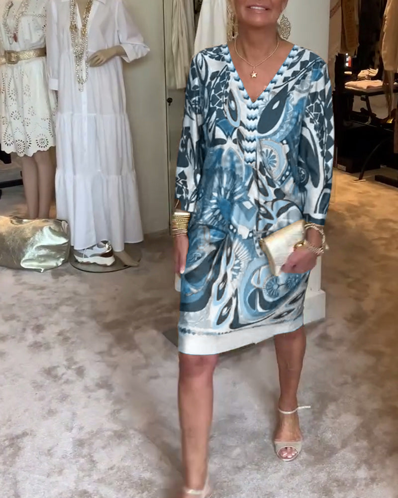 Mariane Bold Print Dress