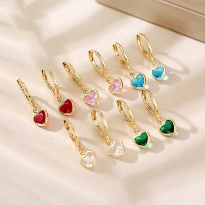 Amelia Heart Earrings