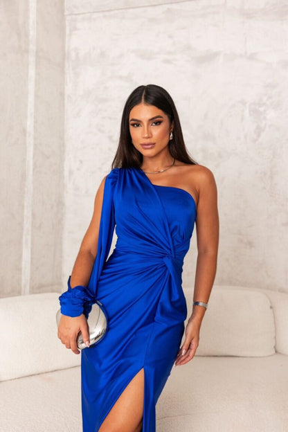 Amelia Satin Dress