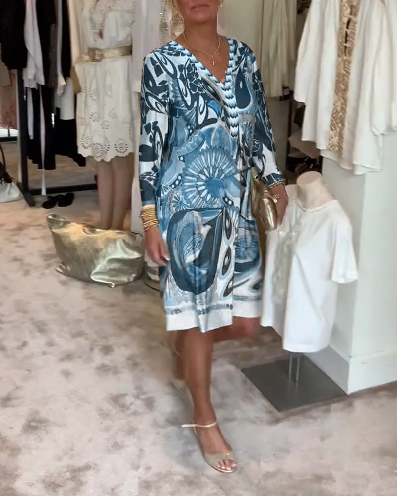 Mariane Bold Print Dress