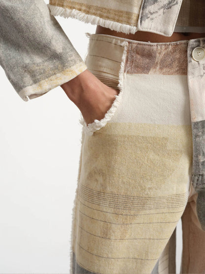 Alma Flared Wide-Leg Jeans