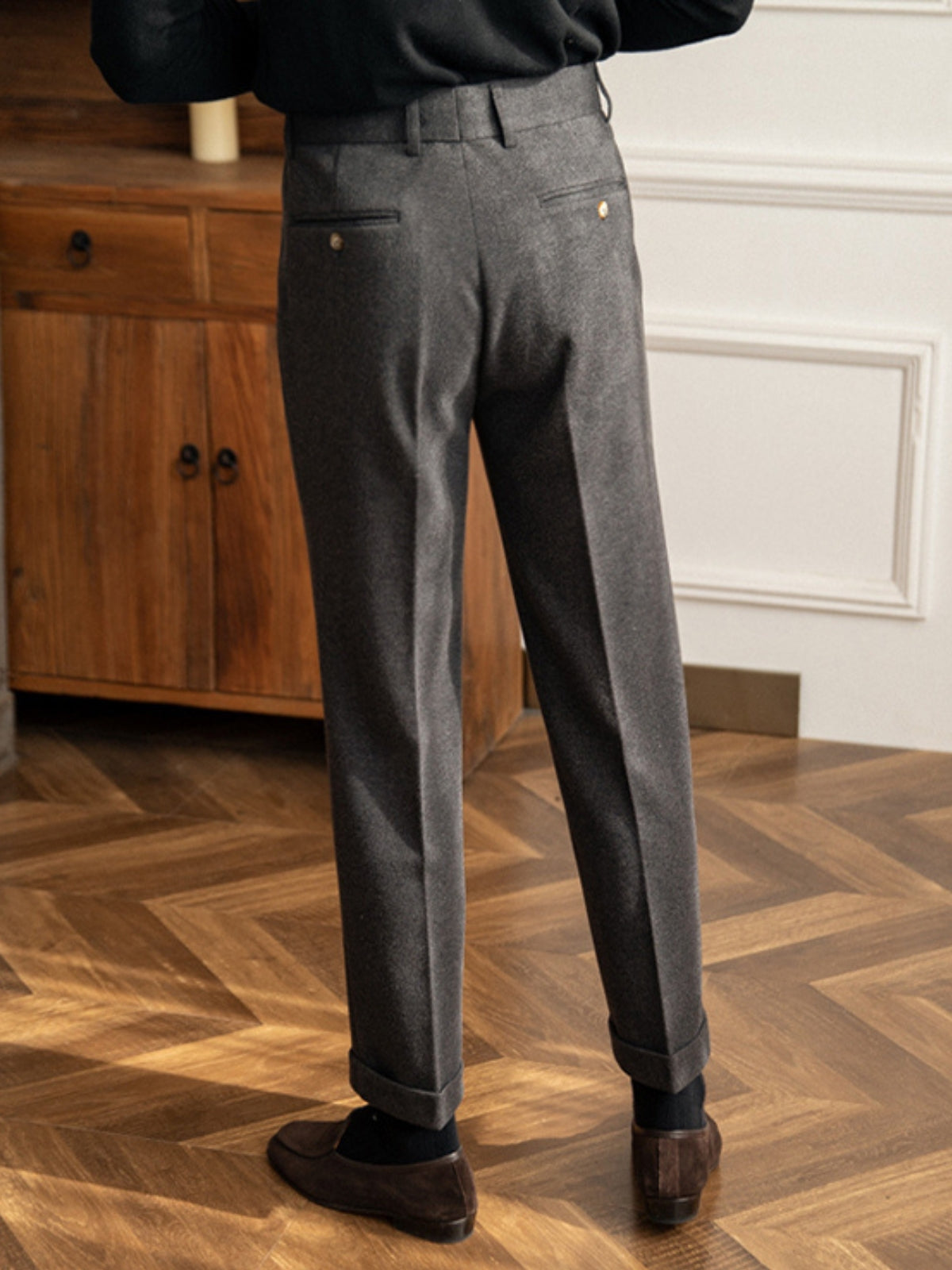 The Kensington Classic High-Waist British Trousers