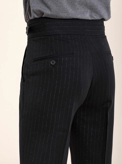 MV Italian Naples High-Waisted Trousers