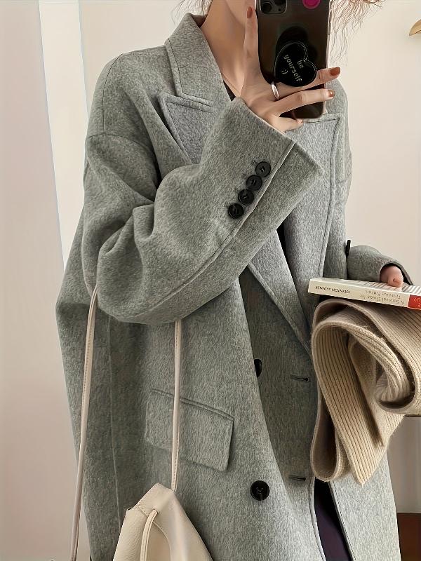 Fiona | Overcoat with notched collar